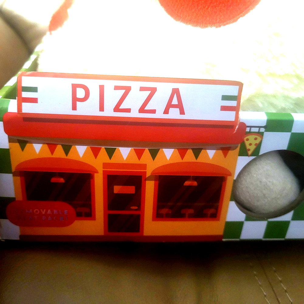 Pink Sky Pizza Warming Snug Bud Plush Cuddle Friend - Picture 5 of 6